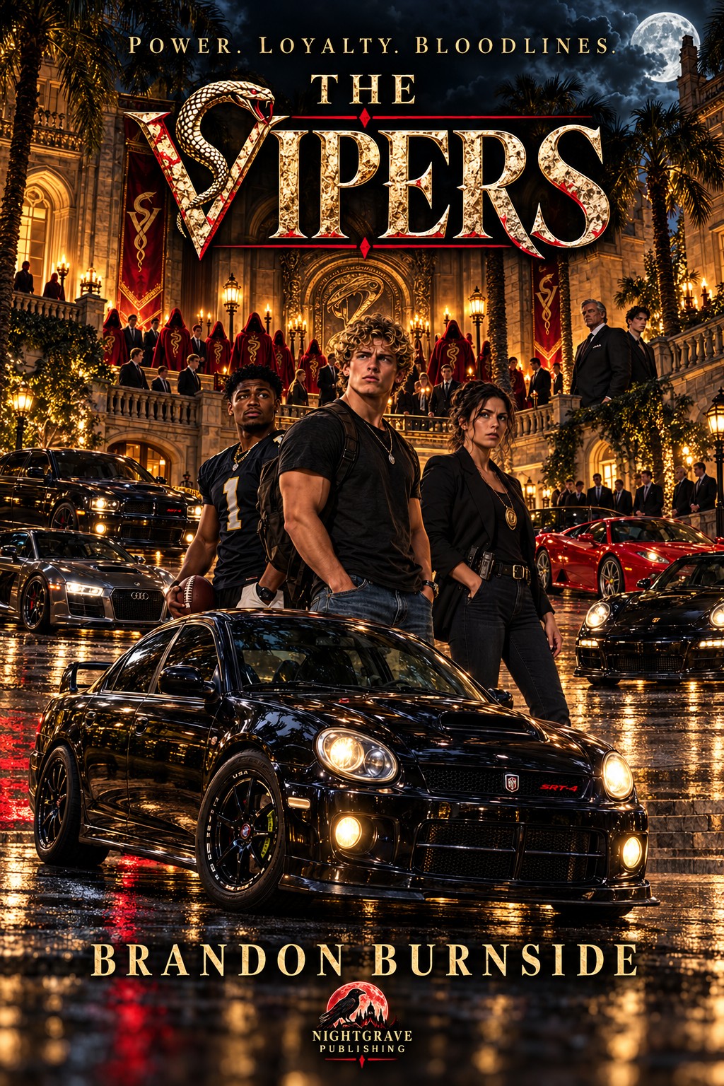 The Vipers by Brandon Burnside — official book cover